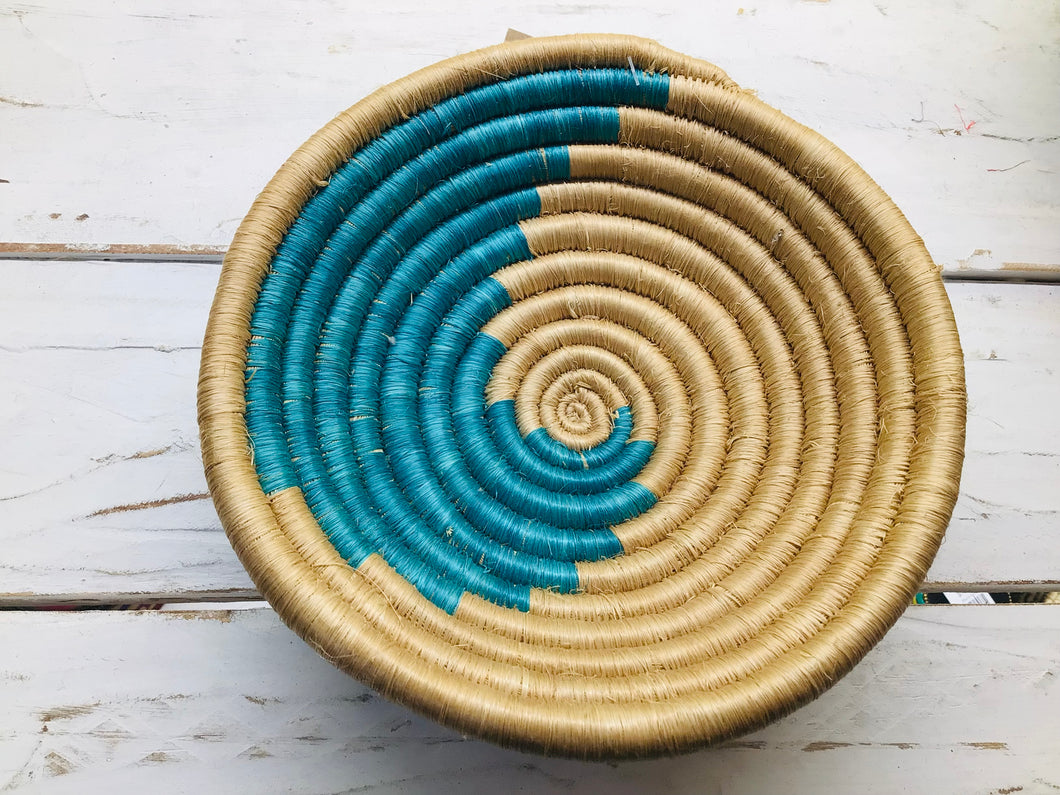 Small Woven Sisal Bowl Nipo