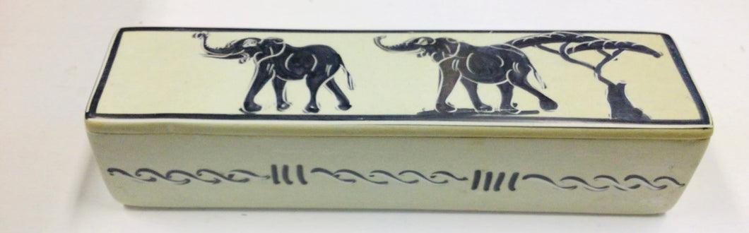 Nipo Soapstone Rectangle Box with Lid