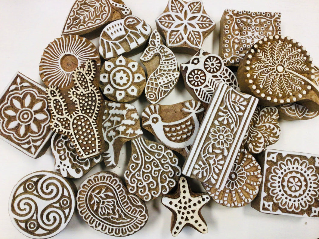 Wooden  Block Stamp