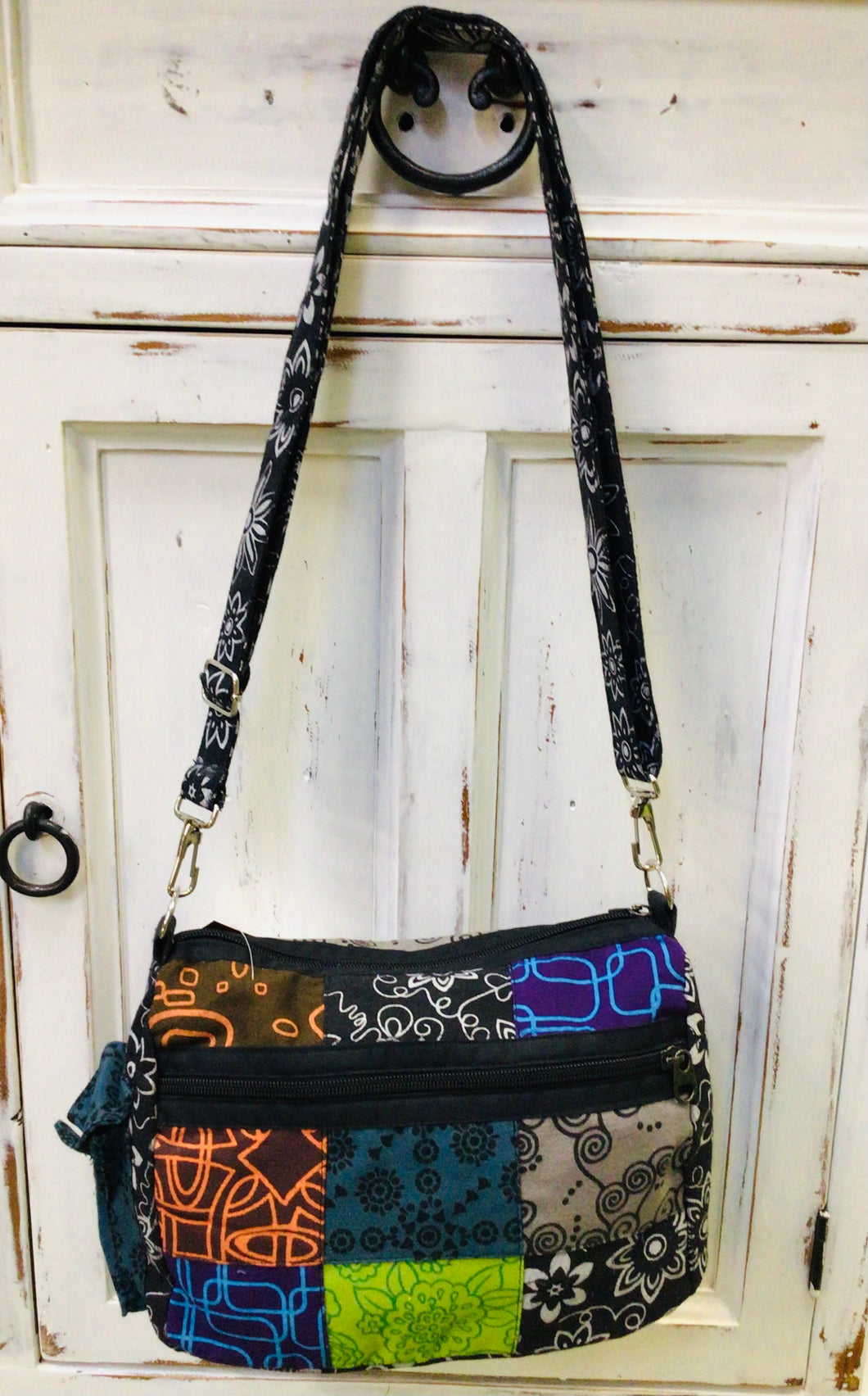 Patchwork Small Canvas Bag