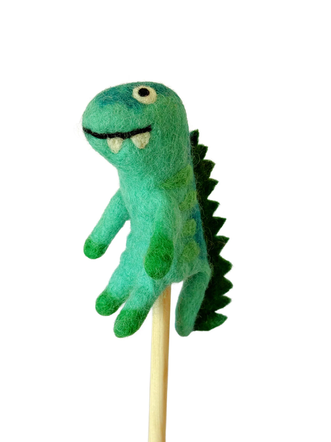 Blue Dinosaur Finger Puppet
