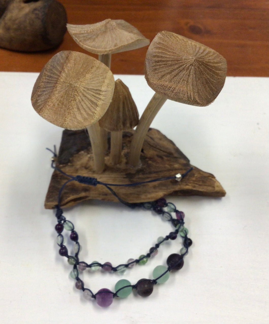 Macrame Fluorite Bracelet