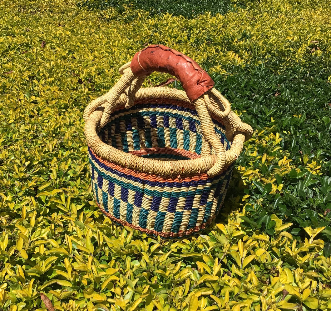 XSmall Round Bolga Basket
