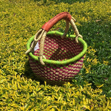 Load image into Gallery viewer, XSmall Round Bolga Basket
