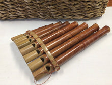 Load image into Gallery viewer, Bamboo Pan Style Flute
