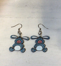 Load image into Gallery viewer, Wooden Rabbit Earrings Nev
