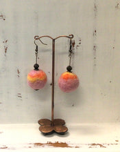 Load image into Gallery viewer, Wool Ball Earrings
