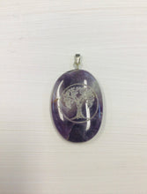 Load image into Gallery viewer, Etched Stone Pendant
