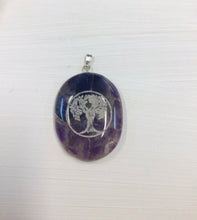 Load image into Gallery viewer, Etched Stone Pendant
