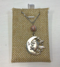 Load image into Gallery viewer, Sun and Moon Necklace by Nev
