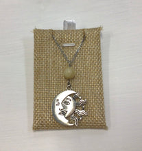 Load image into Gallery viewer, Sun and Moon Necklace by Nev
