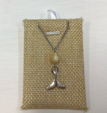 Load image into Gallery viewer, Whale Tail Necklace by Nev
