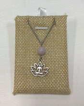 Load image into Gallery viewer, Yoga Lotus  Necklace by Nev
