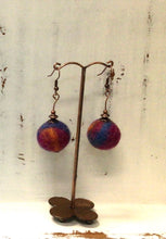Load image into Gallery viewer, Wool Ball Earrings
