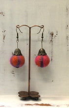 Load image into Gallery viewer, Wool Ball Earrings
