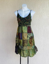 Load image into Gallery viewer, Patchwork strappy Dress
