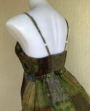 Load image into Gallery viewer, Patchwork strappy Dress
