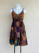 Load image into Gallery viewer, Patchwork strappy Dress

