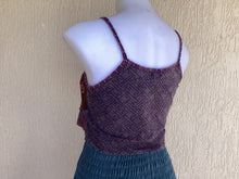 Load image into Gallery viewer, Cotton Patch/Embroidered Crop Singlet
