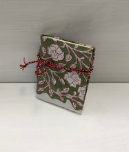 Load image into Gallery viewer, Small Fabric Patterned Cover Note Book 7.5cm x 10cm
