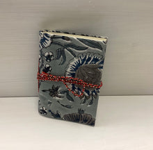 Load image into Gallery viewer, Medium Fabric Patterned Cover Note Book 9cm x 12cm
