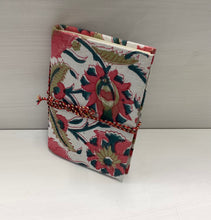 Load image into Gallery viewer, Medium Fabric Patterned Cover Note Book 9cm x 12cm

