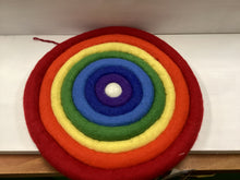 Load image into Gallery viewer, Wool Felt Rainbow Ring Set
