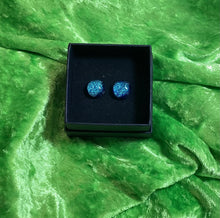Load image into Gallery viewer, Dichroic Stud Nev Earrings

