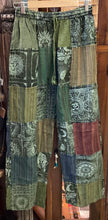 Load image into Gallery viewer, Patchwork Sun and Symbols Pants

