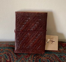 Load image into Gallery viewer, Leather Journal 15cm x 11cm
