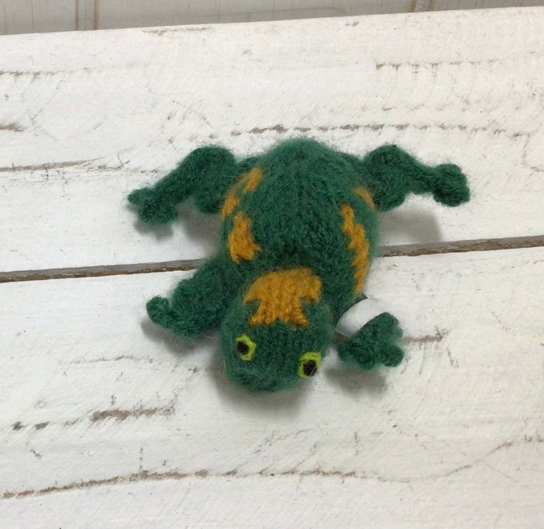 Finger Puppet Frog