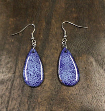 Load image into Gallery viewer, Hand Crafted Copper Enamel Earrings by Nev
