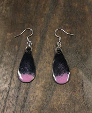 Load image into Gallery viewer, Hand Crafted Copper Enamel Earrings by Nev
