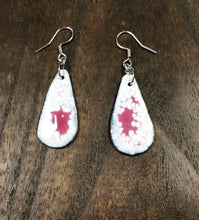 Load image into Gallery viewer, Hand Crafted Copper Enamel Earrings by Nev
