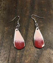 Load image into Gallery viewer, Hand Crafted Copper Enamel Earrings by Nev
