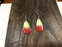 Load image into Gallery viewer, Hand Crafted Copper Enamel Earrings by Nev
