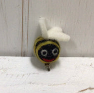Wool Felt Bee Brooch