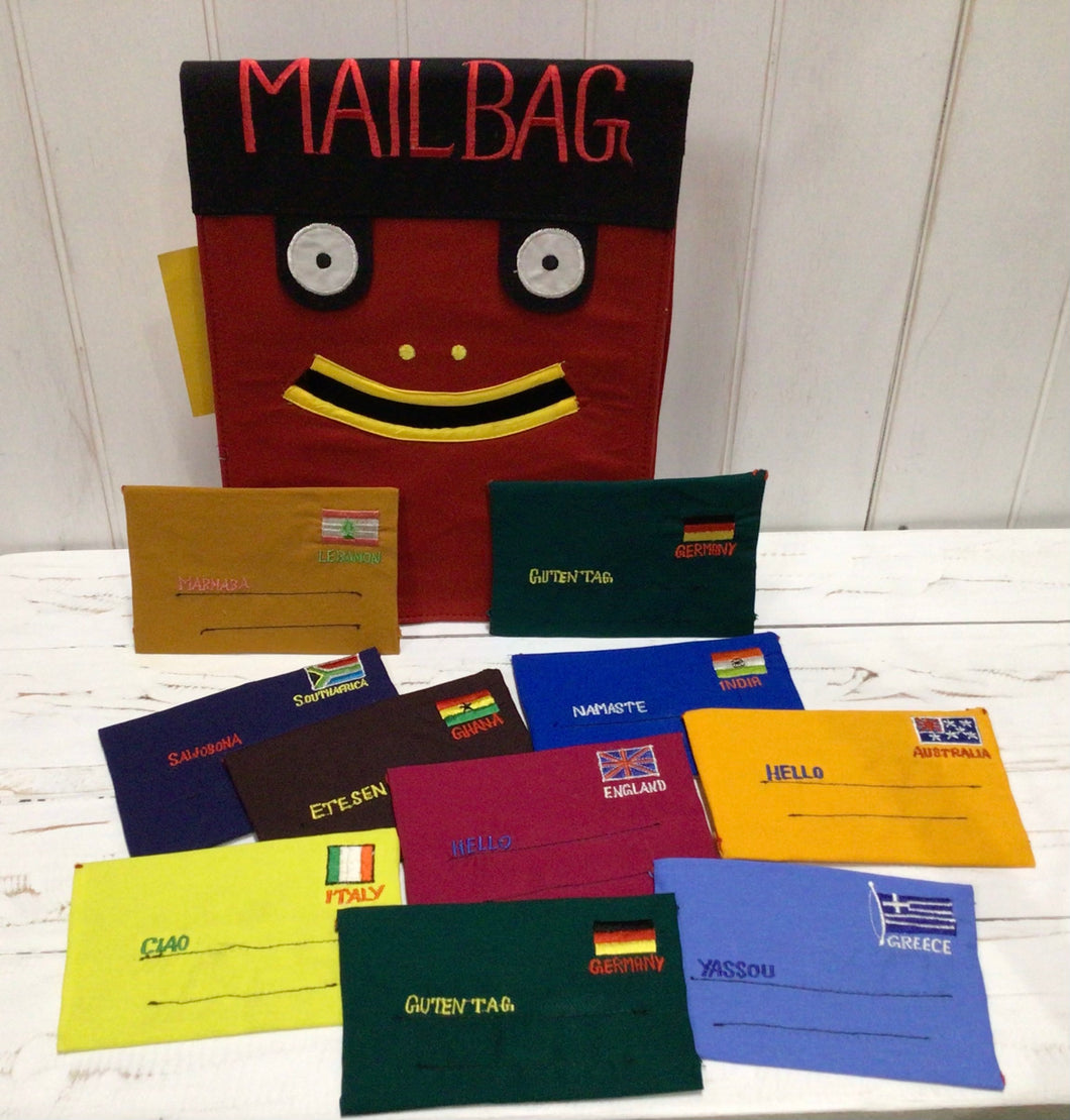 Mail Post Multicultural Activity Set