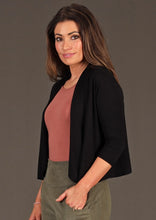 Load image into Gallery viewer, Bolero Cardigan Black
