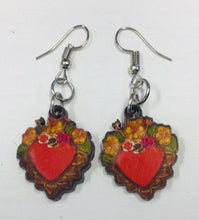 Load image into Gallery viewer, Mexican Day of the Dead Wooden Earrings
