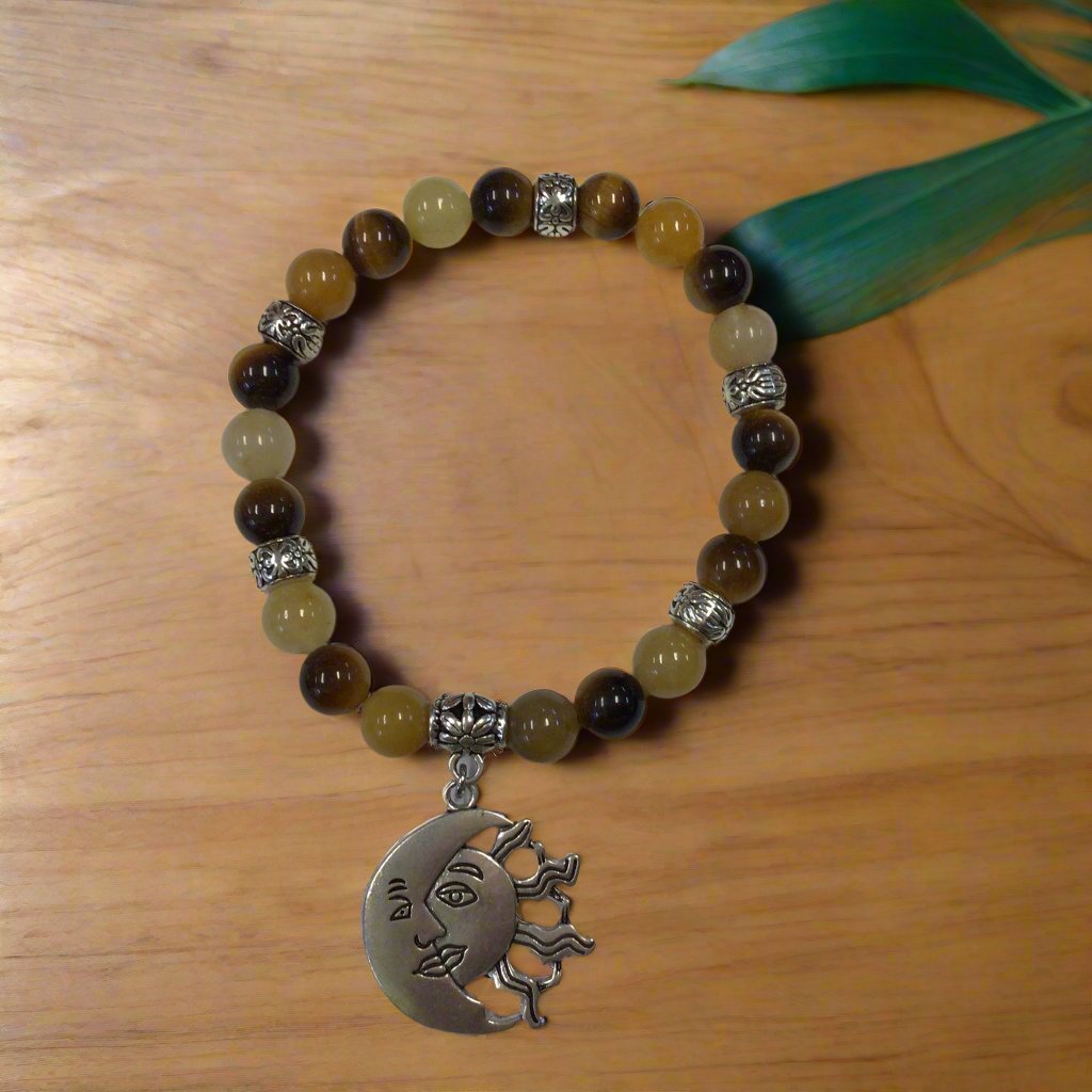 Various Stones and Charms (Large) Bracelet by Nev