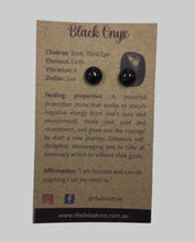Load image into Gallery viewer, Stone Crystal 8mm Stud Nev Earrings
