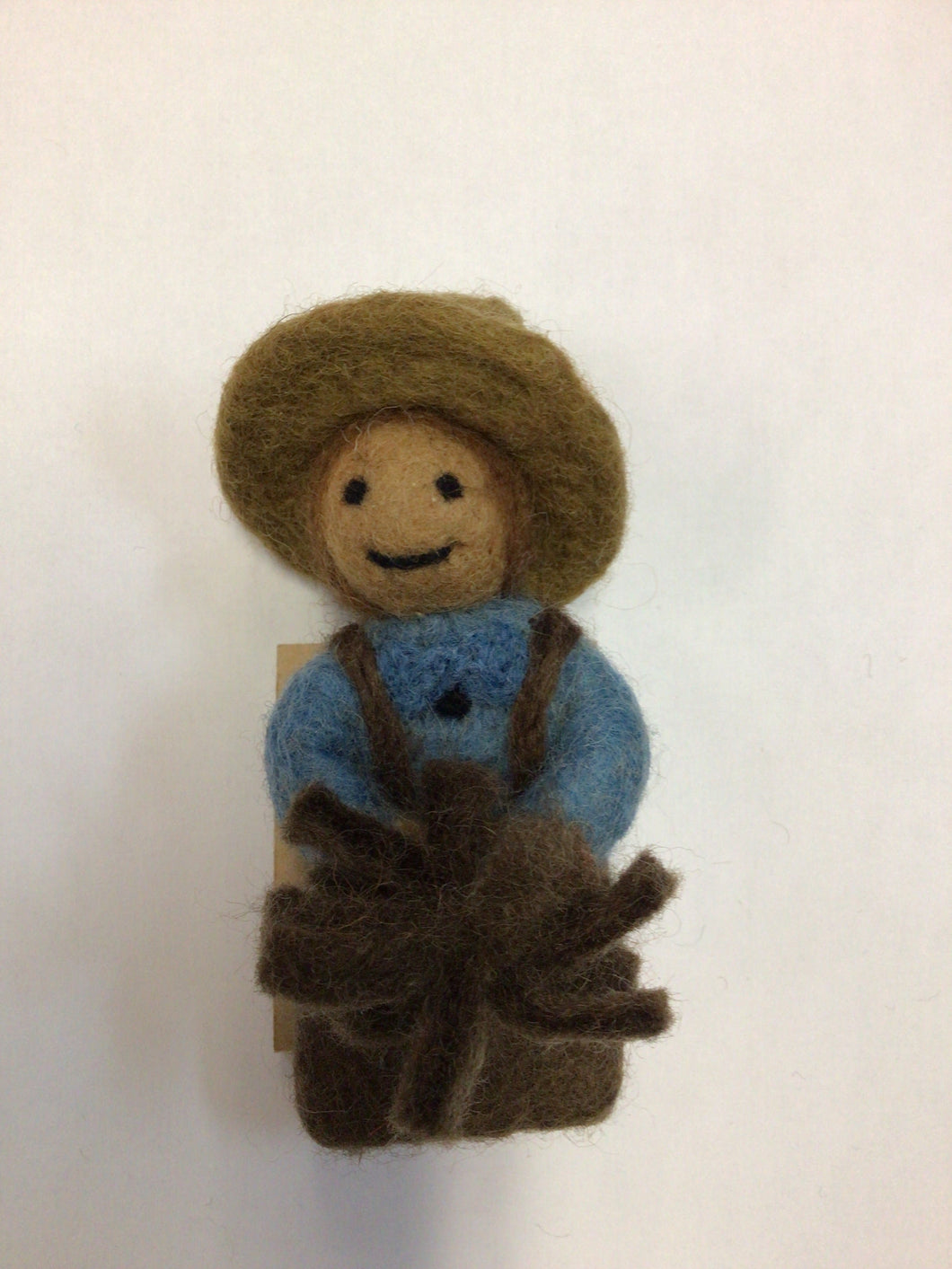 Felt Farmer Finger Puppets