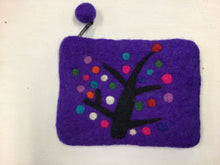 Load image into Gallery viewer, Tree Wool Felt Purse
