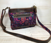 Load image into Gallery viewer, Canvas and Leather Shoulder Bag
