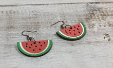 Load image into Gallery viewer, Wooden Fruit Earrings NEV
