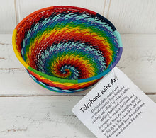 Load image into Gallery viewer, Telephone Wire Bowl- Rainbow
