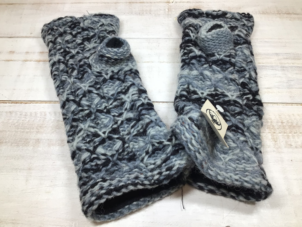 Wool Hand Warmer Gloves - Various