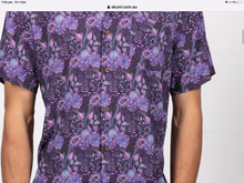 Load image into Gallery viewer, Skumi  Short Sleeve Rayon Shirt
