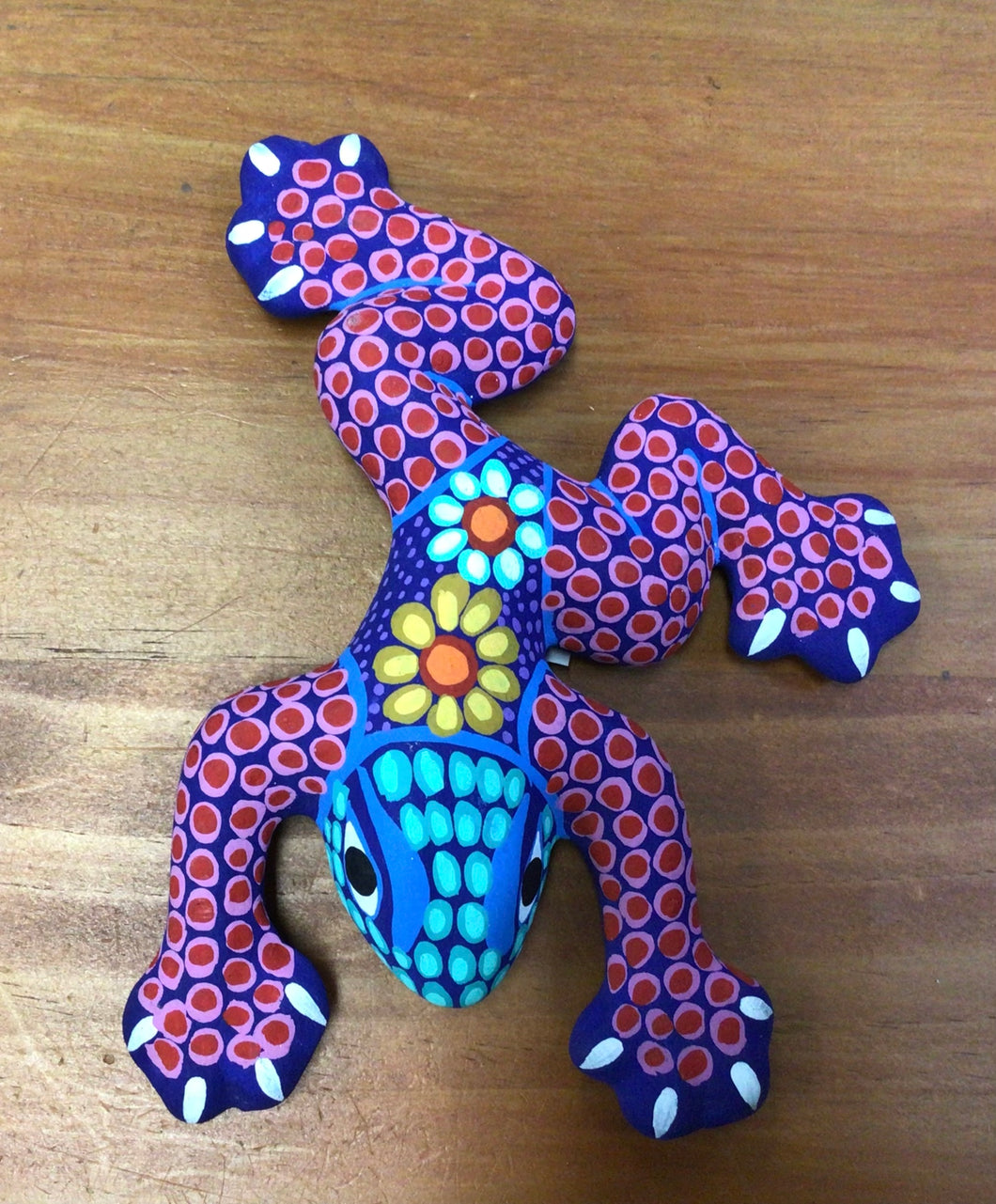 Folk Art Ceramic Frog